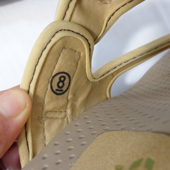 Skechers Women's‎ Reggae Sandals Beige Size 8 - Picture 3 of 7